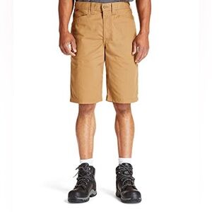 NWT Timberland PRO Men's Son-of-A-Short Canvas Work Short, Dark Wheat, Sz 42/11